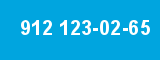 912 123-02-65 912 123-02-65